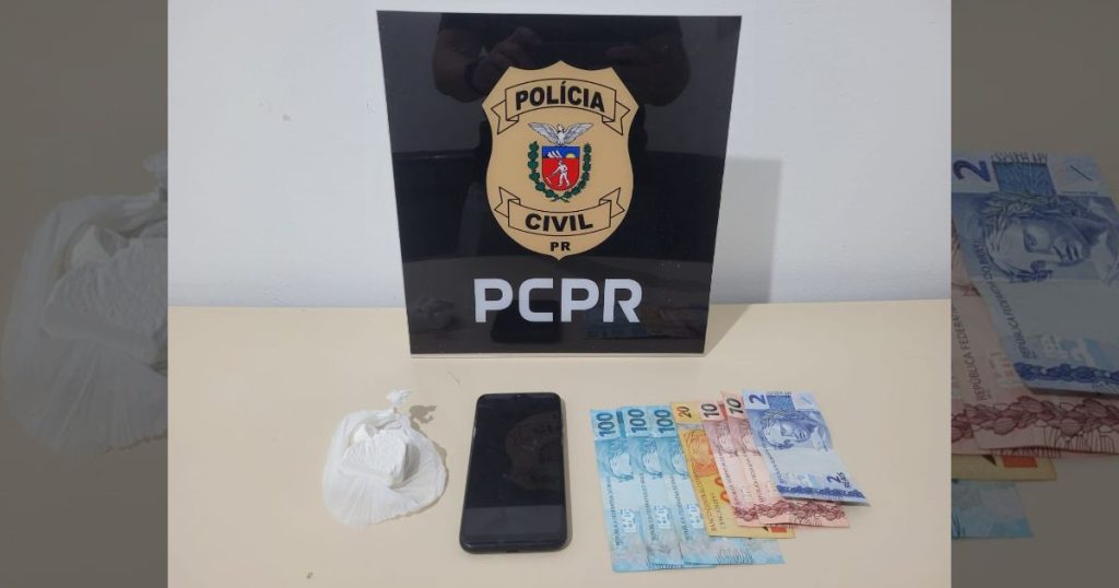 Polícia Civil prende dois homens por tráfico de drogas em São Mateus do Sul