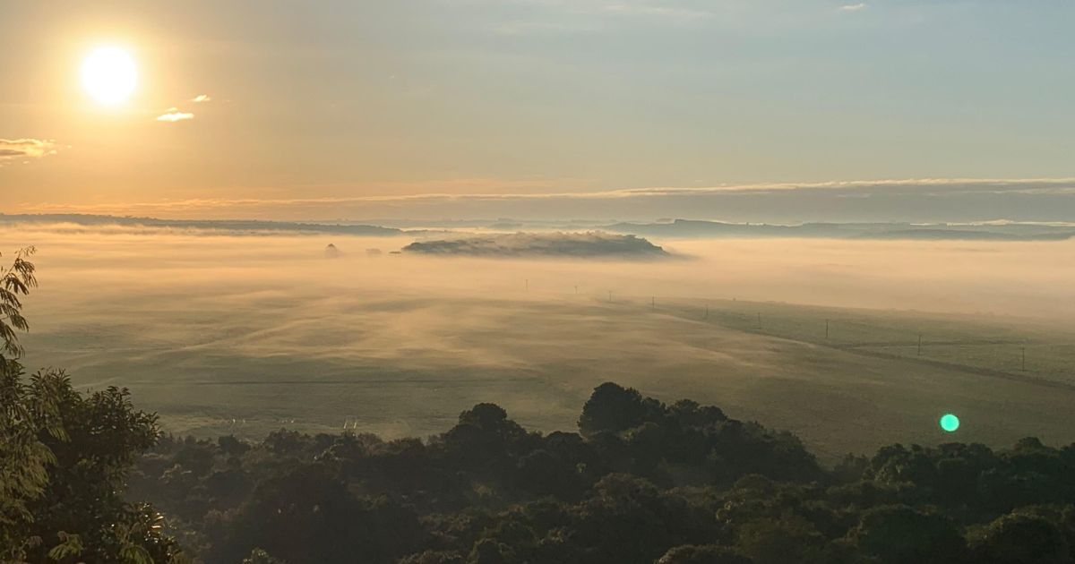 Fim de semana será de tempo firme e temperaturas agradáveis em São Mateus do Sul