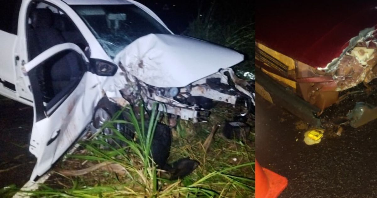 Três vítimas ficaram feridas em um acidente de trânsito no Paraná