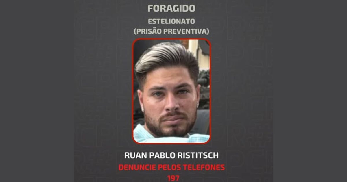 Polícia Civil divulga foto e procura homem suspeito de aplicar golpes contra idosos no PR