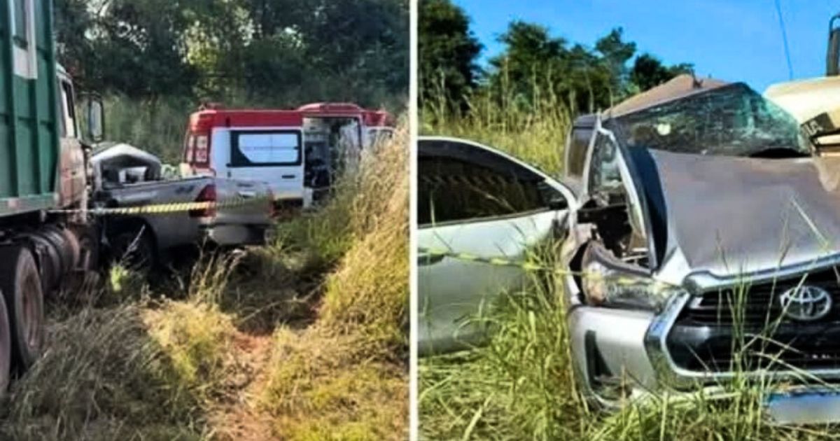 Sogros do deputado Requião Filho morrem em grave acidente na BR-153, em Goiás