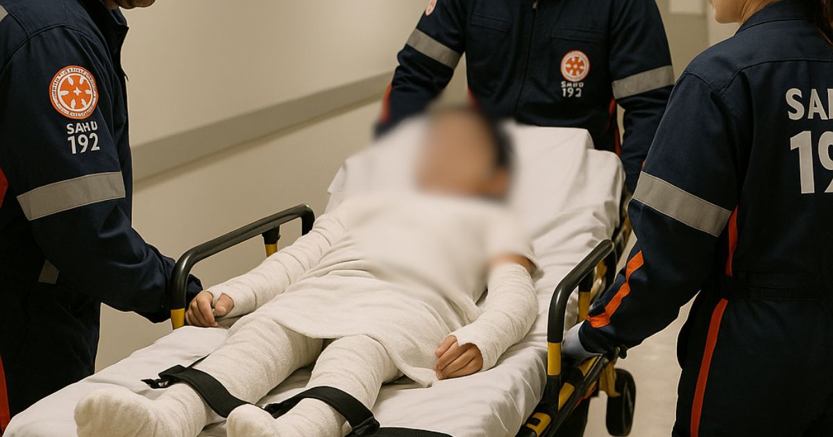 Crianças sofrem queimaduras após explosão com álcool no interior do Paraná
