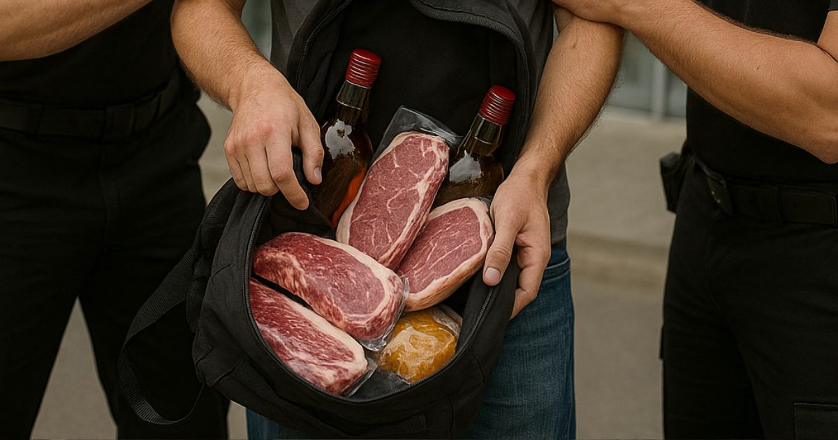 Churrasco cancelado: homem é preso por furtar carnes e bebidas no Paraná