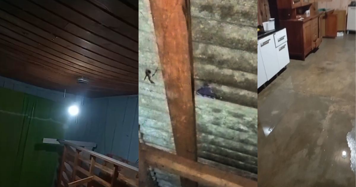 Granizo danifica telhados e mobiliza Defesa Civil em São Mateus do Sul