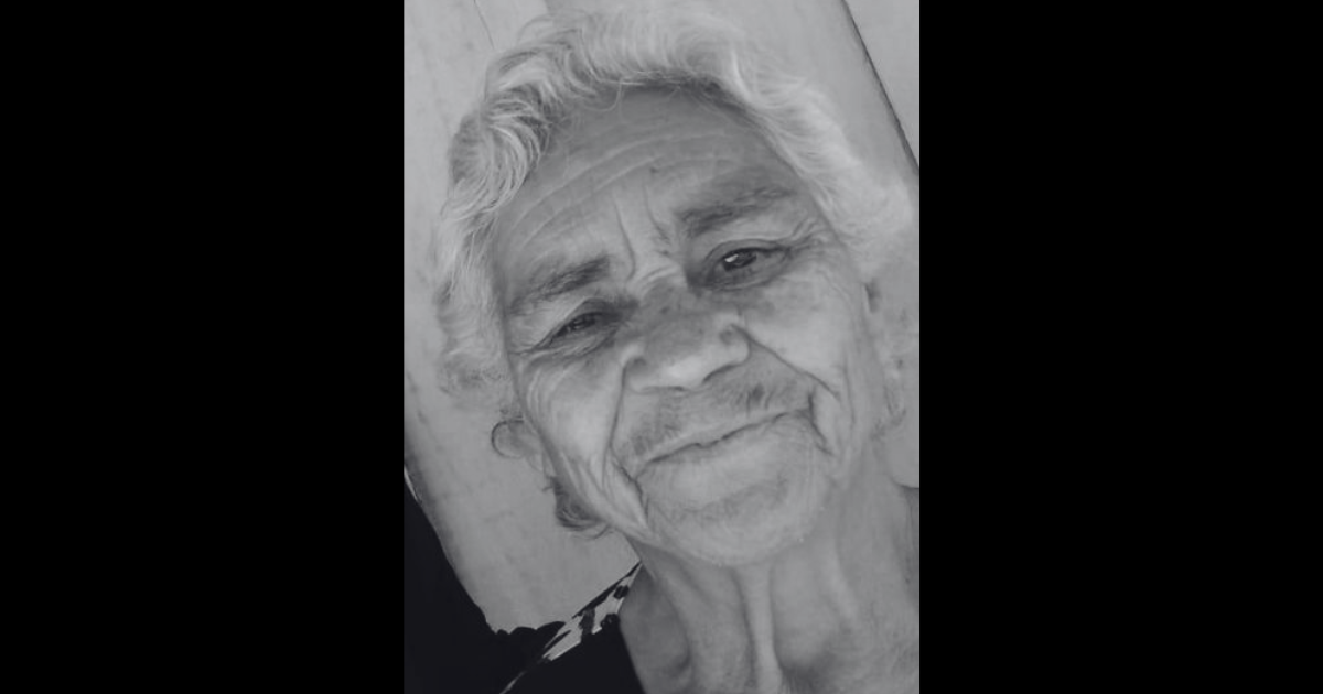 Falecimento: Maria Tereza de Oliveira, aos 85 anos de idade