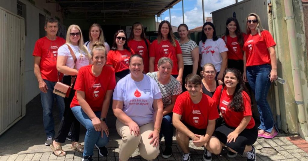 Junho Vermelho: captadora de sangue em Paulo Frontin mobiliza comunidade e transforma doação em ato de amor