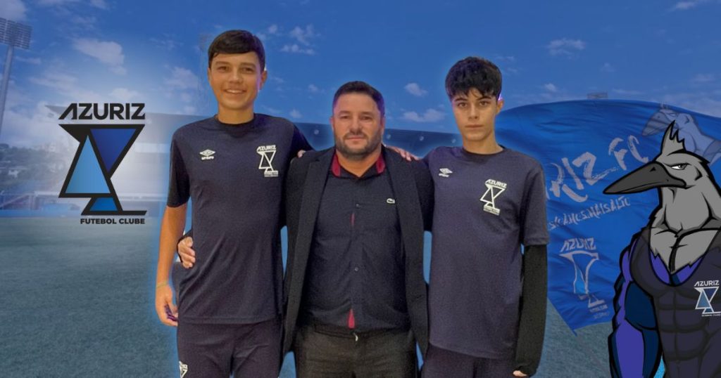 Talento são-mateuense ganha espaço no futebol paranaense: Kauan Ribeiro é apresentado no Azuriz Futebol Clube
