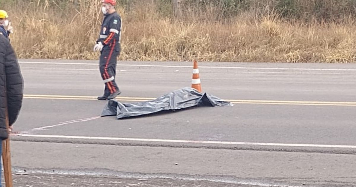 Pedestre morre atropelado por carreta  em São Mateus do Sul