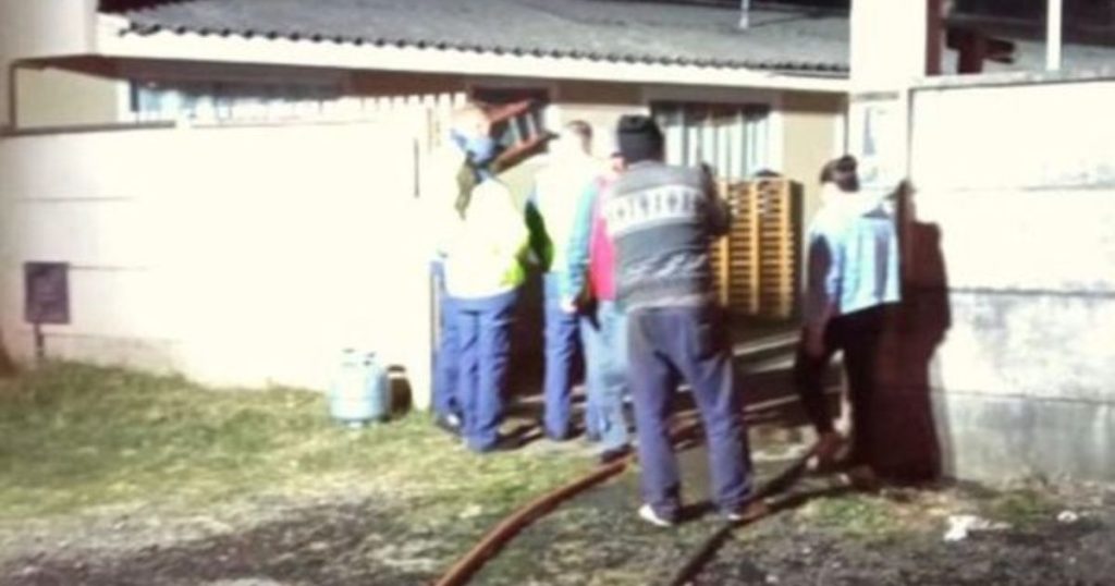 Policiais militares salvam bebê de 4 meses de incêndio em Canoinhas