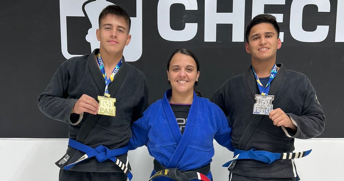 Atletas são-mateuenses conquistam ouro e prata no Pan-Americano de Jiu-Jitsu em Itapema (SC)