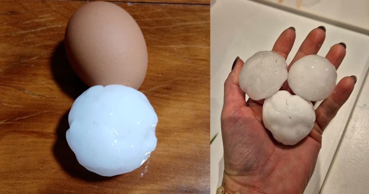 Granizo do tamanho de ovos de galinha assusta moradores do Paraná