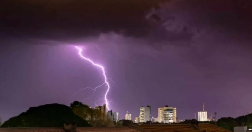 Alerta amarelo: Paraná está sob risco de tempestades e chuva de granizo; veja onde