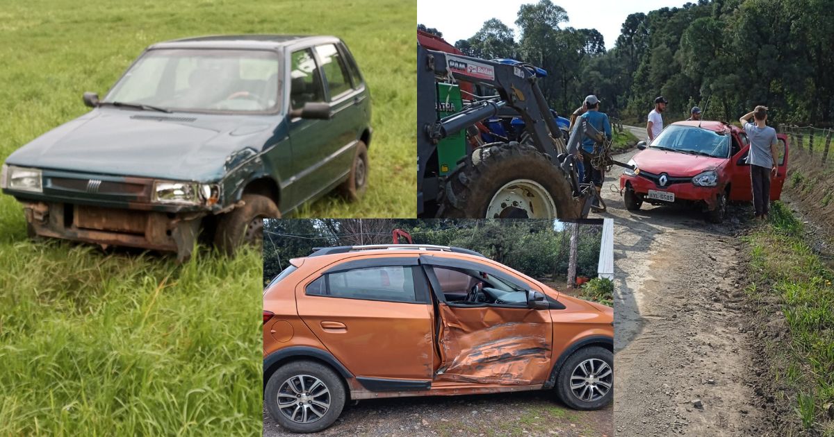 Moradores cobram lombada e sinalização em trecho com constantes acidentes em São Mateus do Sul
