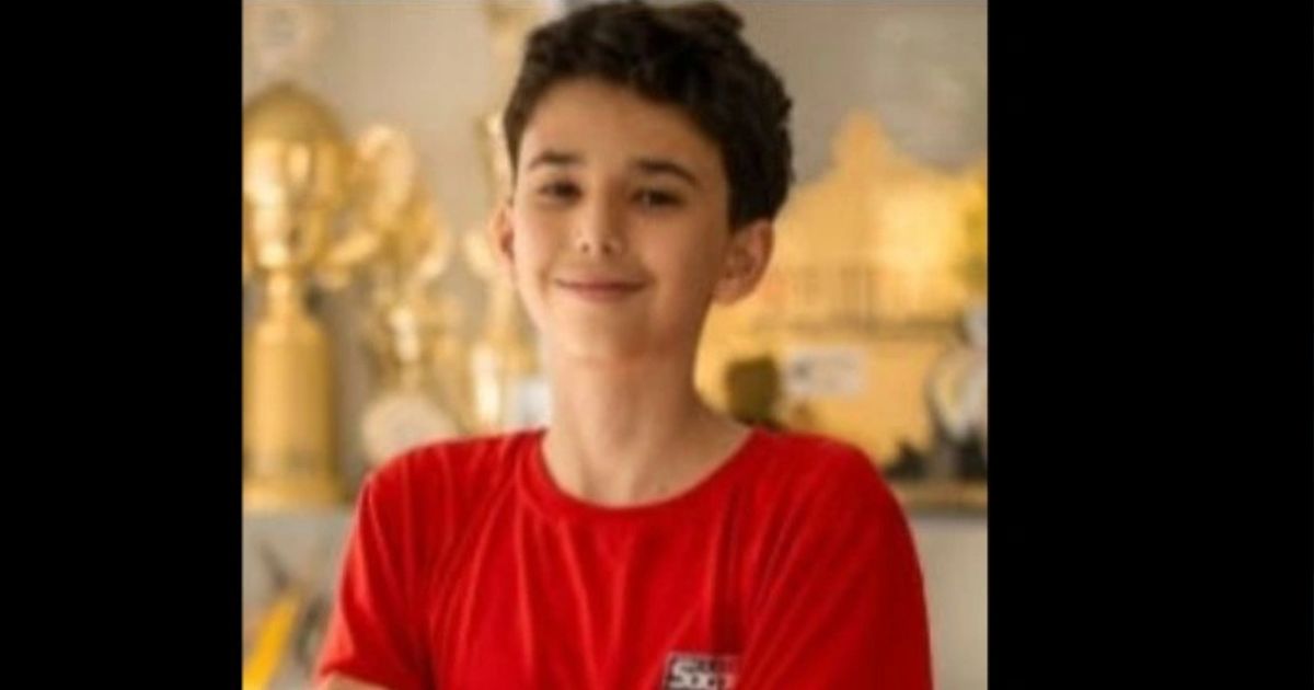 Falecimento:  Luis Otavio Cordeiro de Oliveira, aos 15 anos de idade