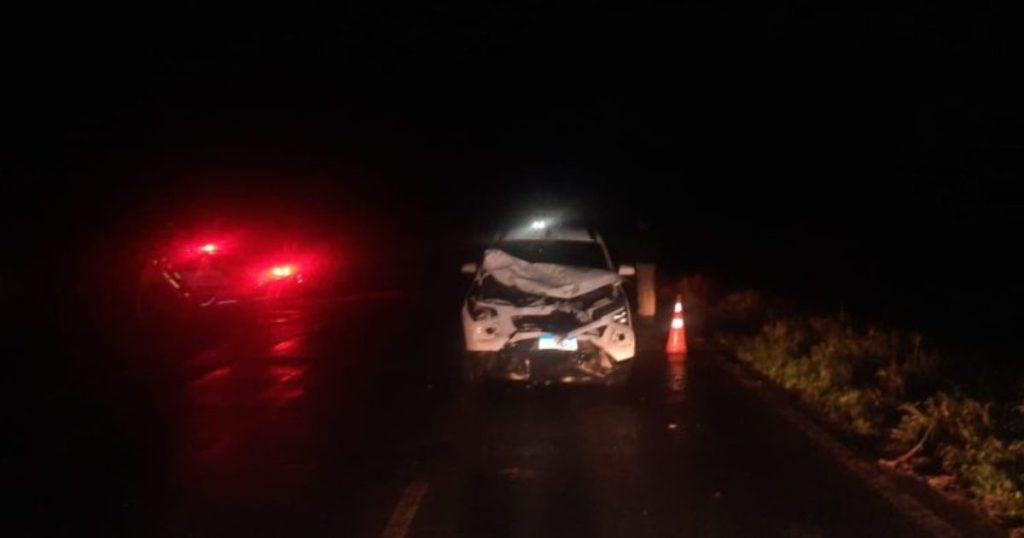 Jovem fica gravemente ferido em colisão frontal na PR-151 entre Ponta Grossa e Palmeira