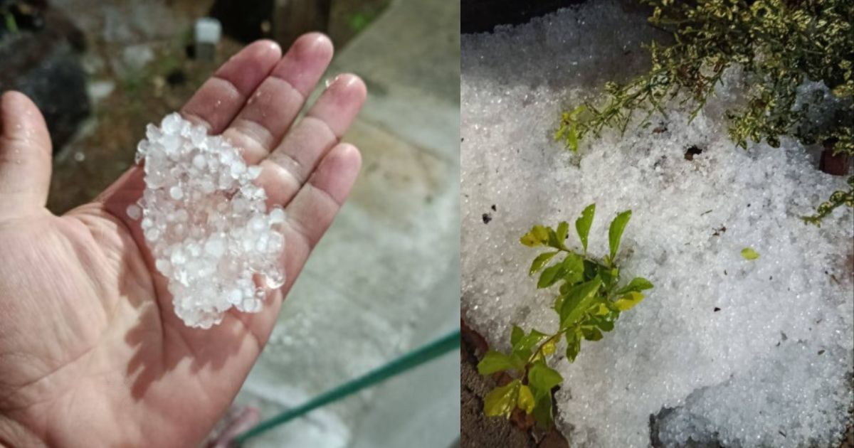 VÍDEO: chuva forte e granizo causam transtornos na Lapa; mais de 400 imóveis ficaram sem luz