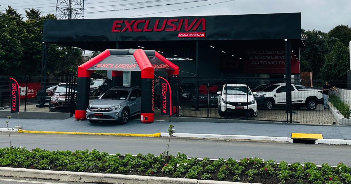Com nova loja de carros, Grupo Exclusiva amplia atuação e reforça investimento em São Mateus do Sul