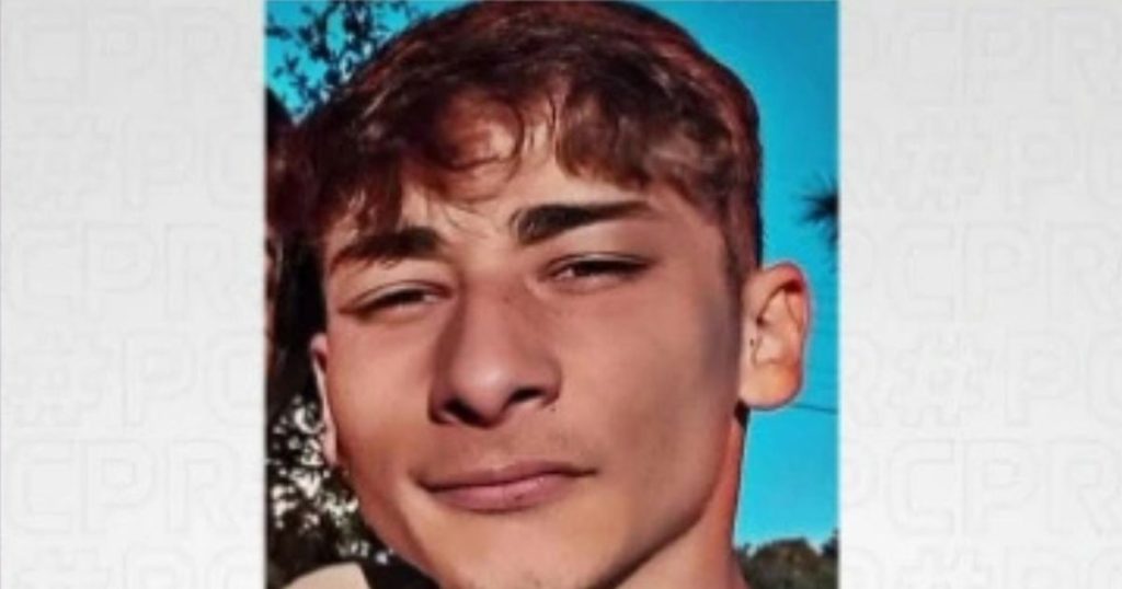 Jovem está desaparecido em Mallet- PR