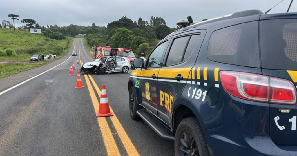 Colisões frontais e atropelamentos concentram mais da metade das mortes em rodovias federais no Paraná