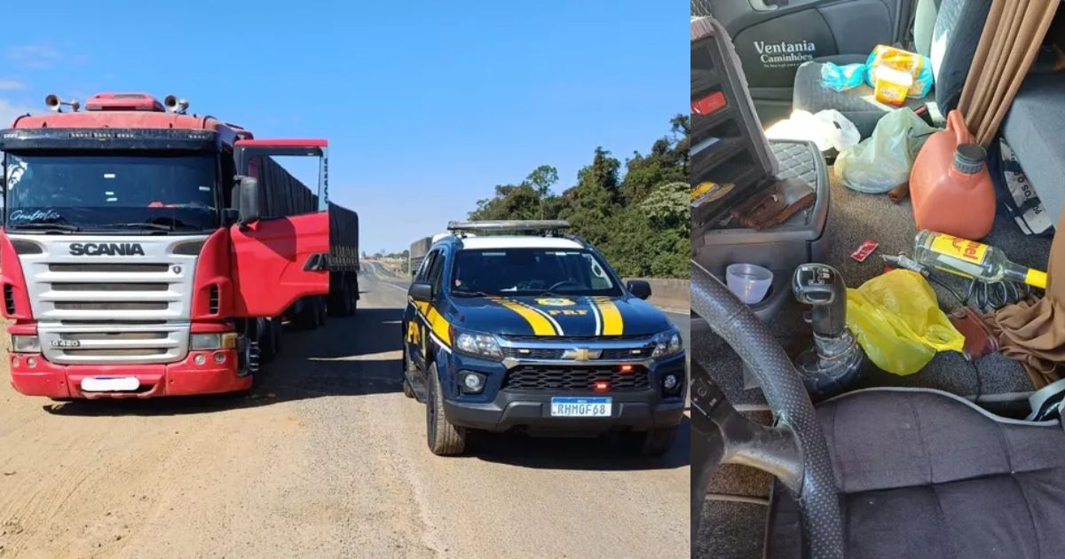 PFR prende motorista que dirigia embriagado na BR-376