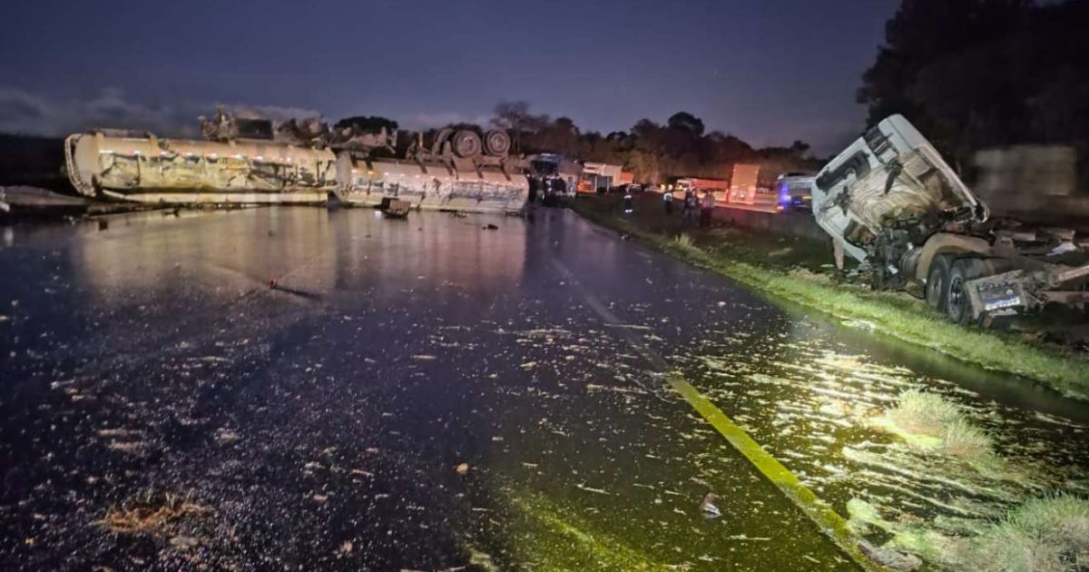Grave acidente com caminhão interdita a BR-376