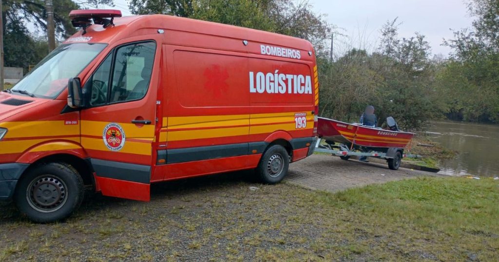 Corpo de Bombeiros entra no quinto dia de buscas por homem de 32 anos desaparecido no Rio Canoinhas.