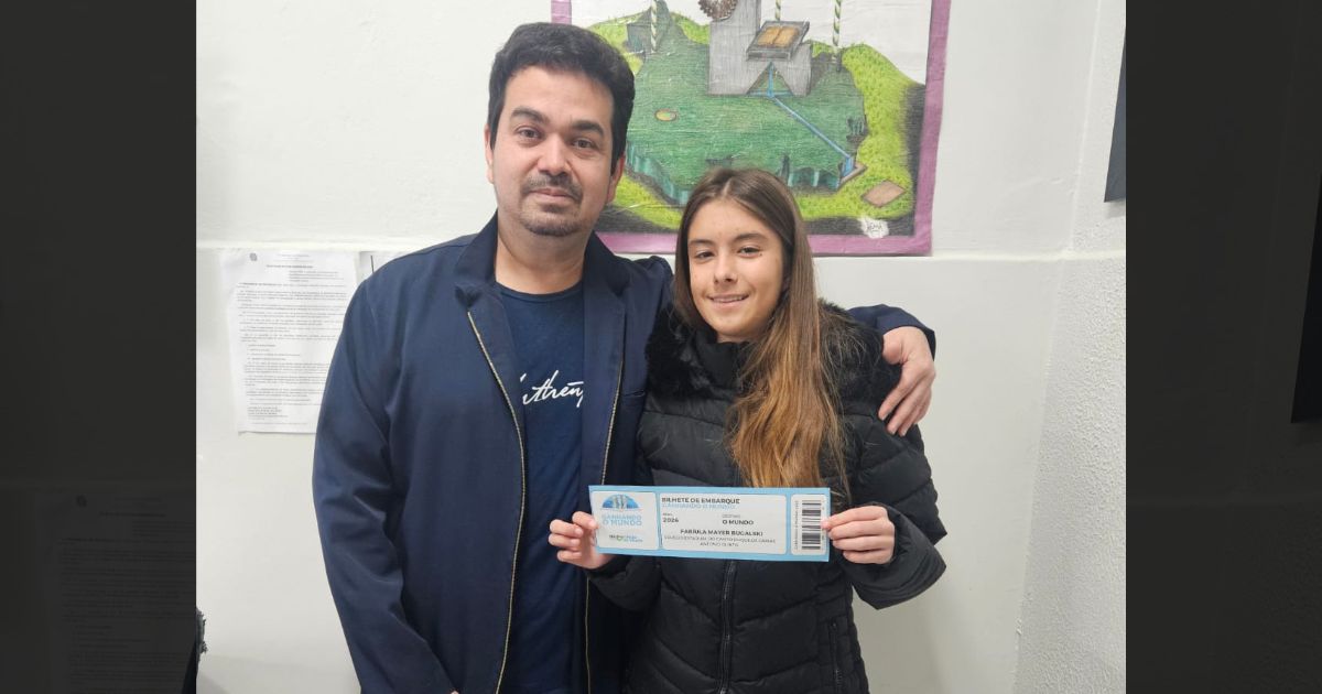 Determinação e sonho realizado: estudante de Antonio Olinto é selecionada para intercâmbio internacional pelo Programa Ganhando o Mundo