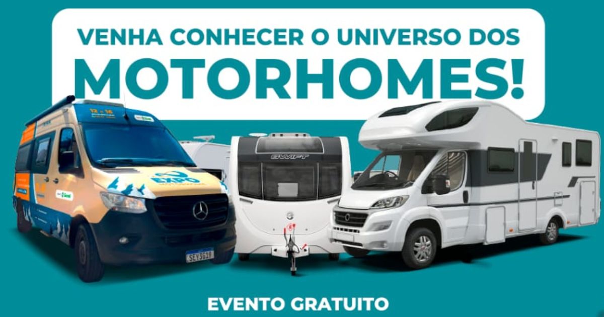 São Mateus do Sul recebe Expo Motorhome com gastronomia, cultura e experiências sobre rodas