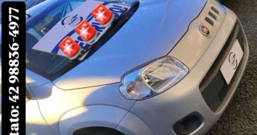 Alerta de veículo roubado em São Mateus do Sul