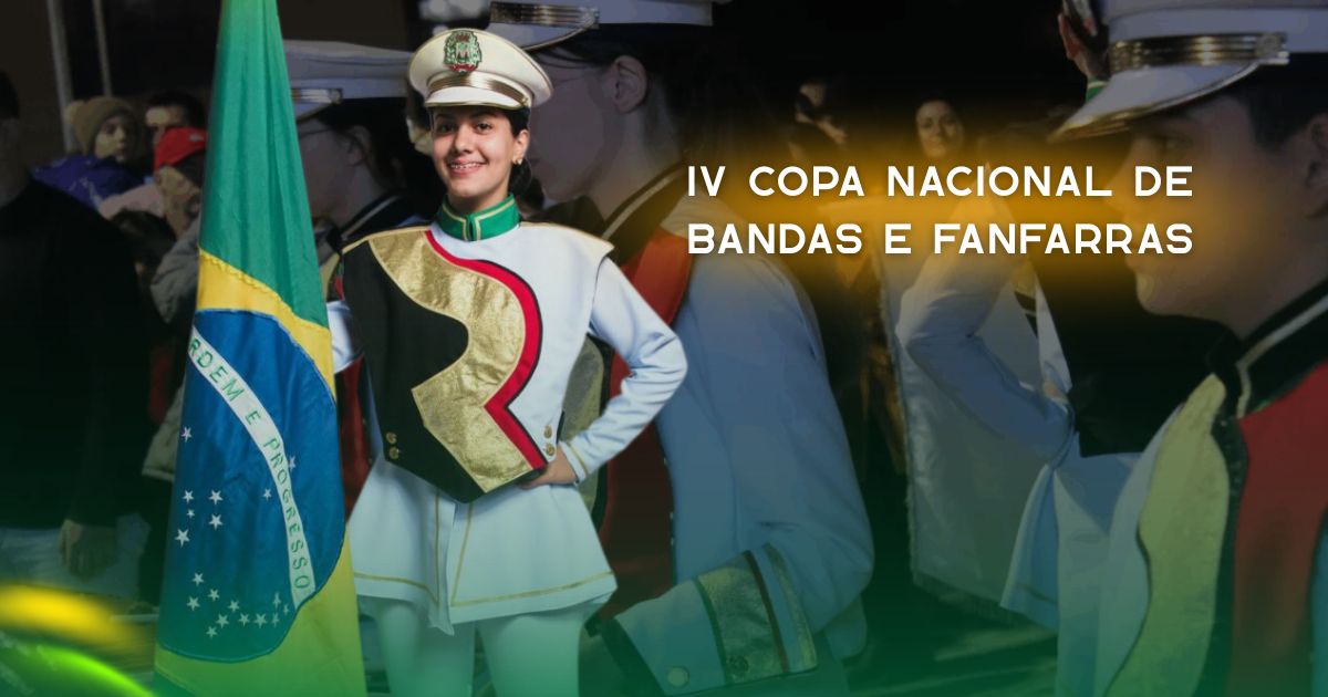 Cultura: fanfarras de São Mateus do Sul representam a cidade na 4ª Copa Nacional de Bandas e Fanfarras em Reserva