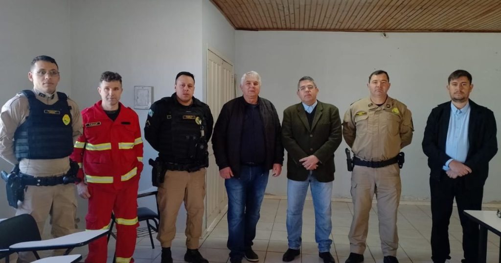 10ª DRP de Mallet participa da eleição do CONSEG em Paulo Frontin
