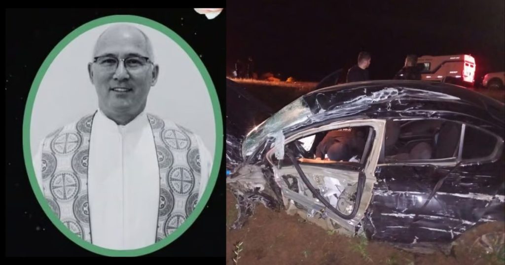 Padre Wilson Maiorki morre em acidente na BR-280 em Mafra