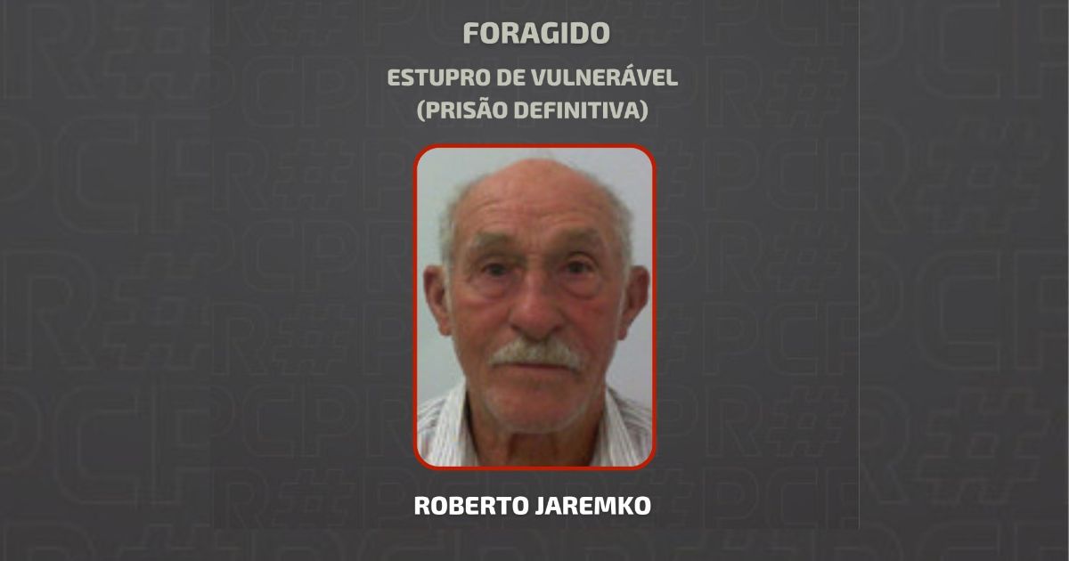 PCPR divulga foto de foragido por estupro de vulnerável em Mallet