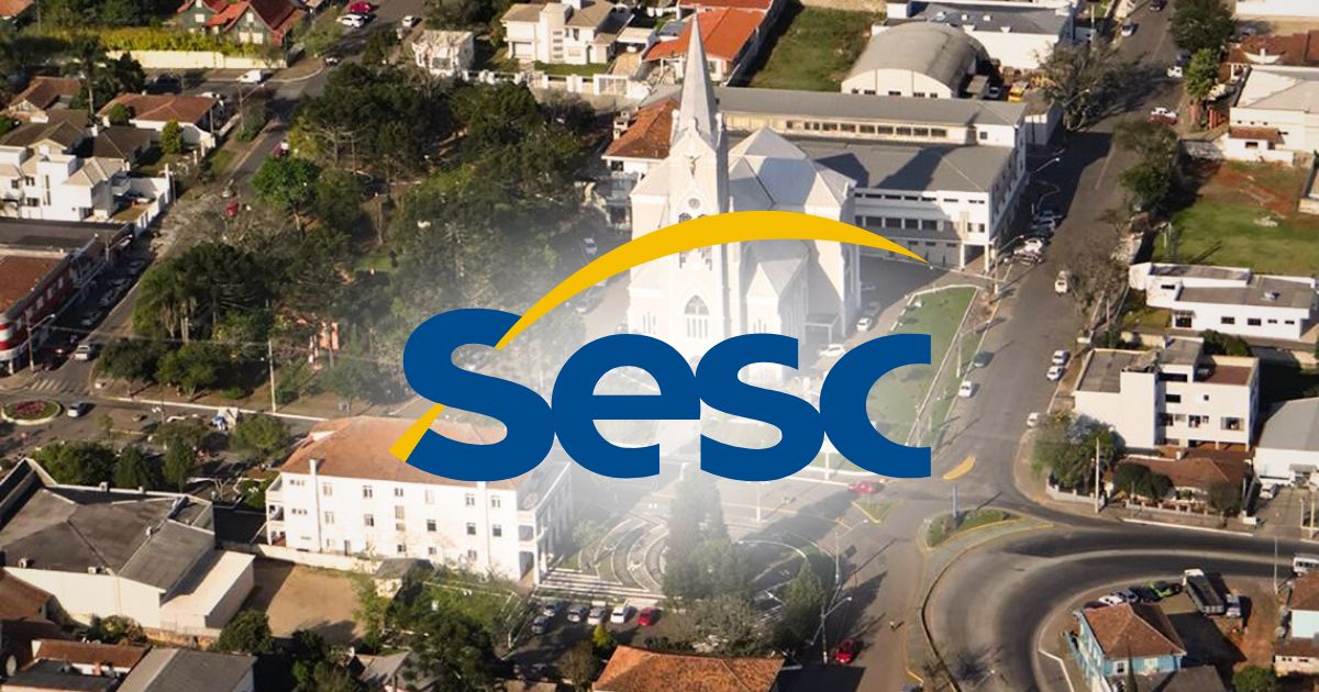 Oportunidade em São Mateus do Sul! Sesc abre 15 vagas de emprego em diferentes áreas. Inscreva-se até 1º de agosto