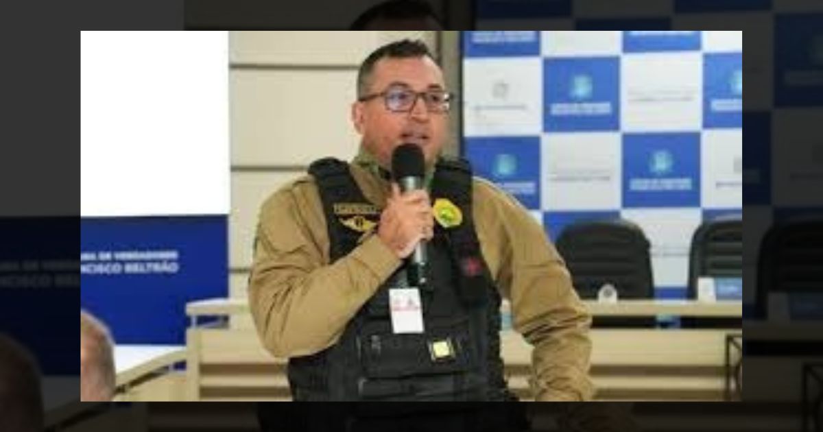 Sargento da PM morre após atingir poste no Sudoeste do Paraná