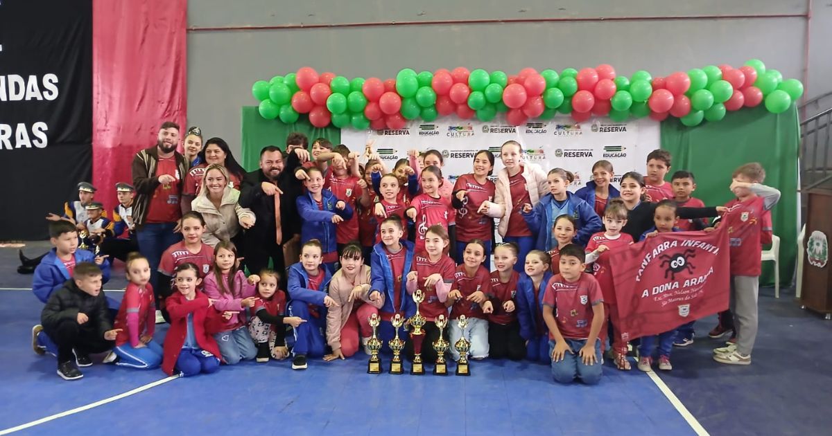 São Mateus do Sul faz história e conquista nove troféus na Copa Nacional de Bandas e Fanfarras