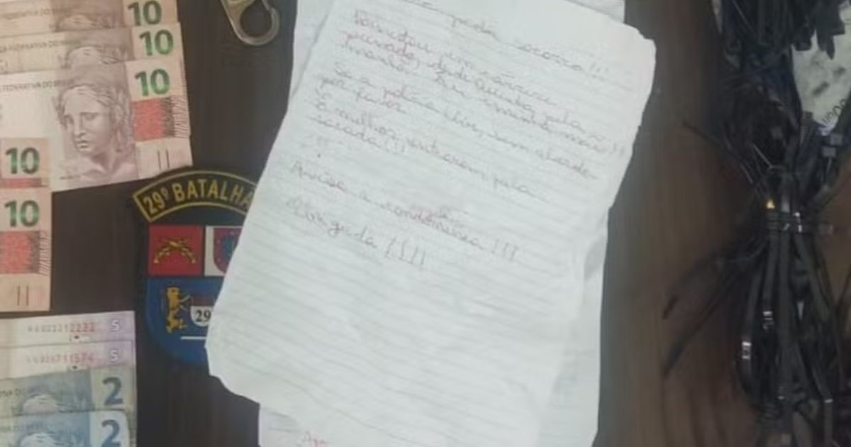Bilhetes jogados da sacada revelam cárcere de mãe e filha no Paraná