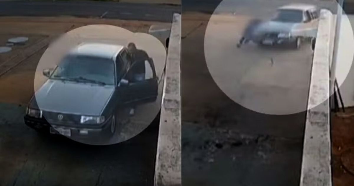 Motorista tem carro roubado enquanto calibrava os pneus, no Paraná