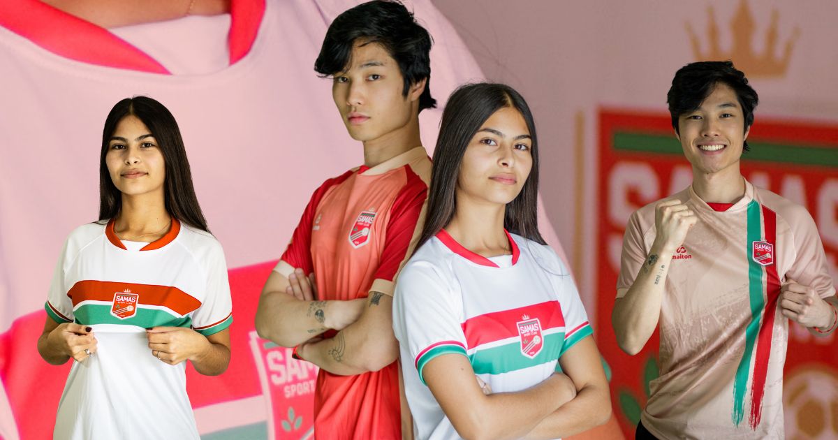 Samas Sport Club lança uniformes oficiais para a temporada 2025