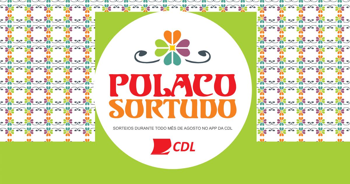 Campanha “Polaco Sortudo” movimenta o comércio local durante o Mês Polonês em São Mateus do Sul