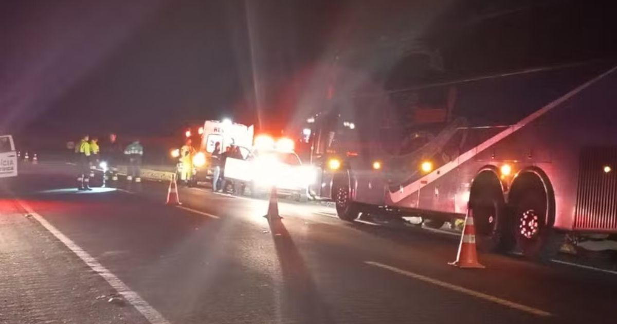 Pai morre ao tentar salvar filha de atropelamento em rodovia no interior do Paraná