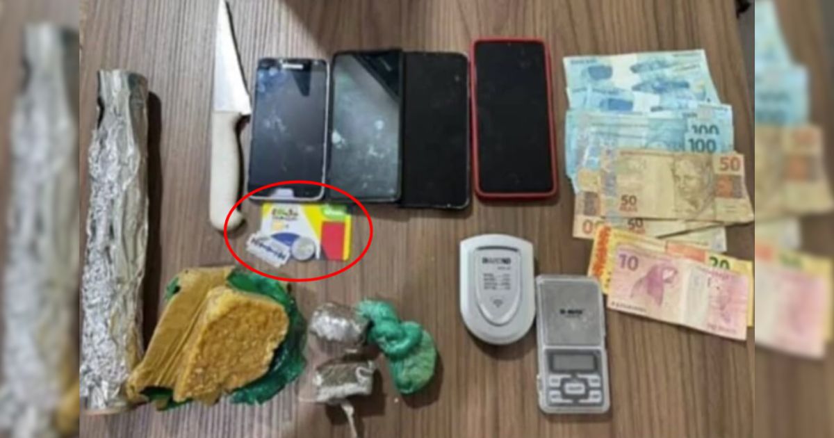 Usuário é preso comprando drogas com cartão do Bolsa Família