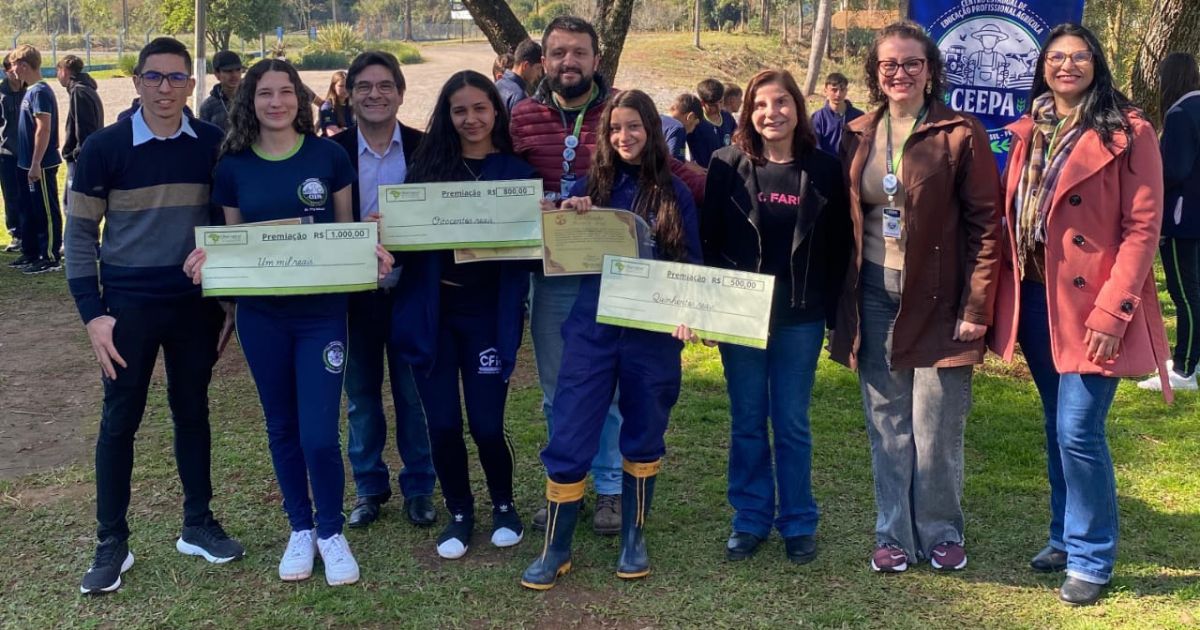 Observatório Social premia estudantes do Colégio Agrícola em 1ª edição do Concurso de Redação “Cidadão Nota 10”