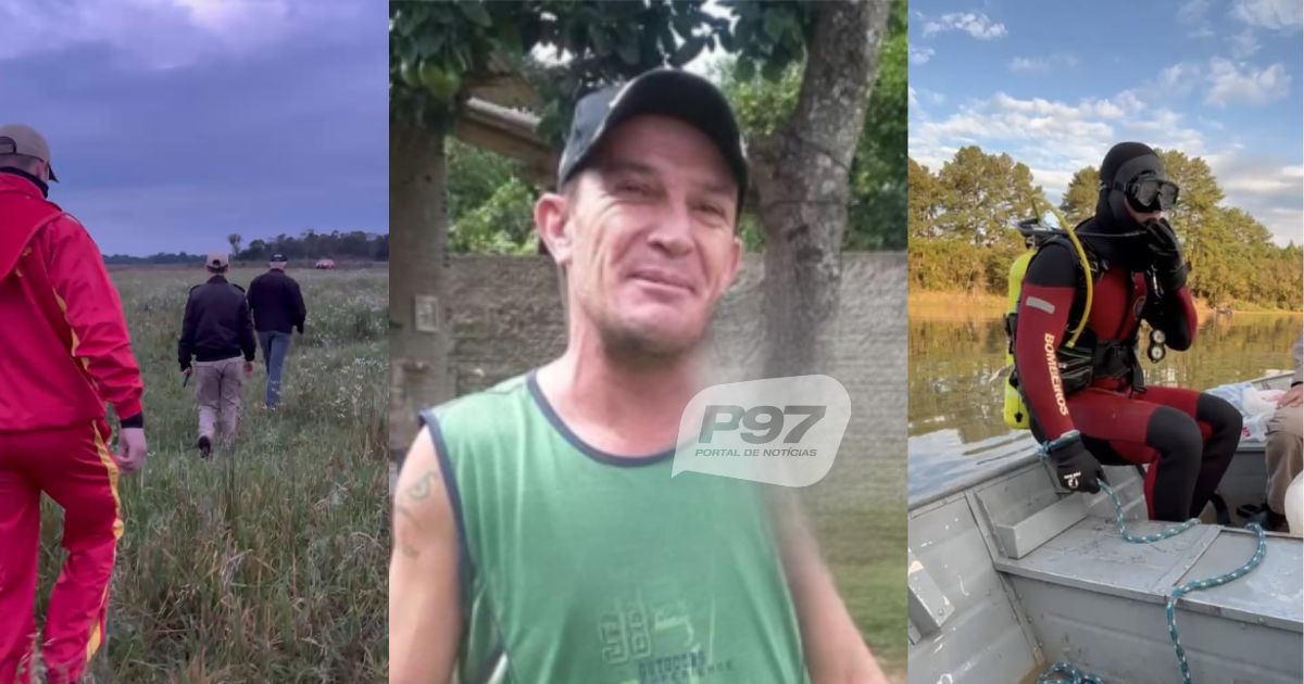 Buscas por homem no Rio Iguaçu seguem pelo quarto dia em São Mateus do Sul