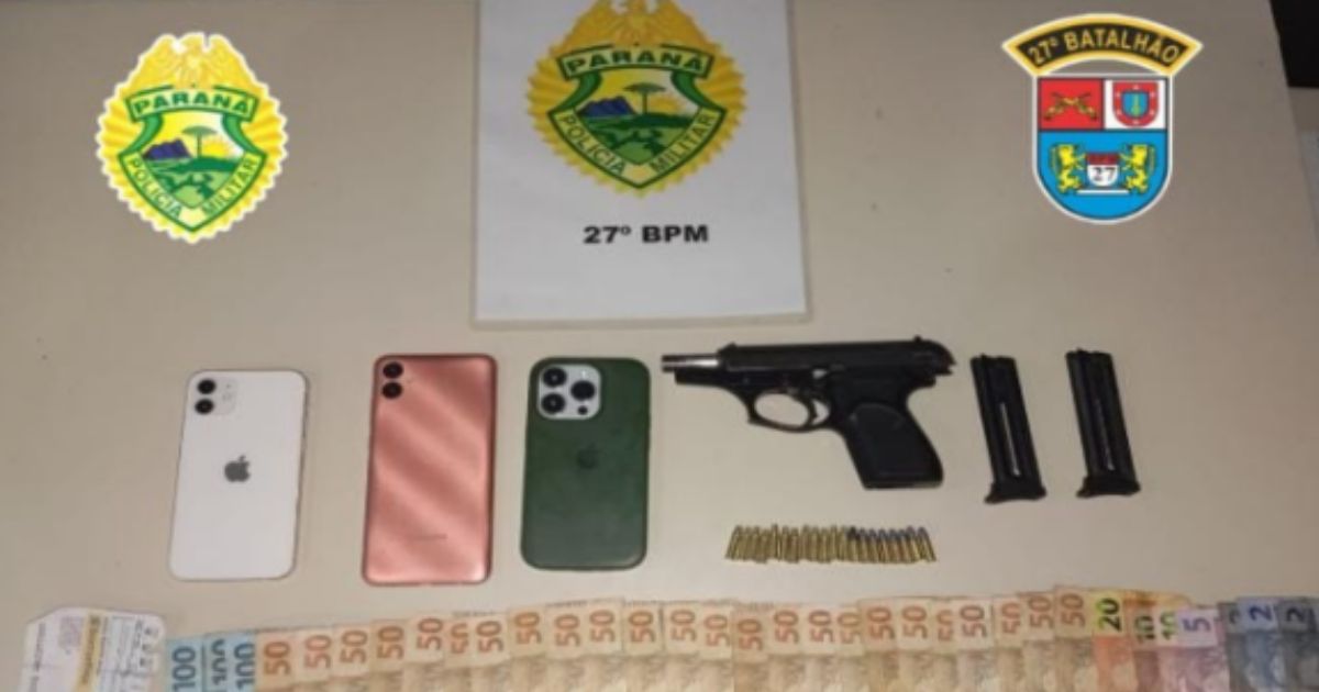 Quatro homens são presos durante ação policial na BR-476, em União da Vitória