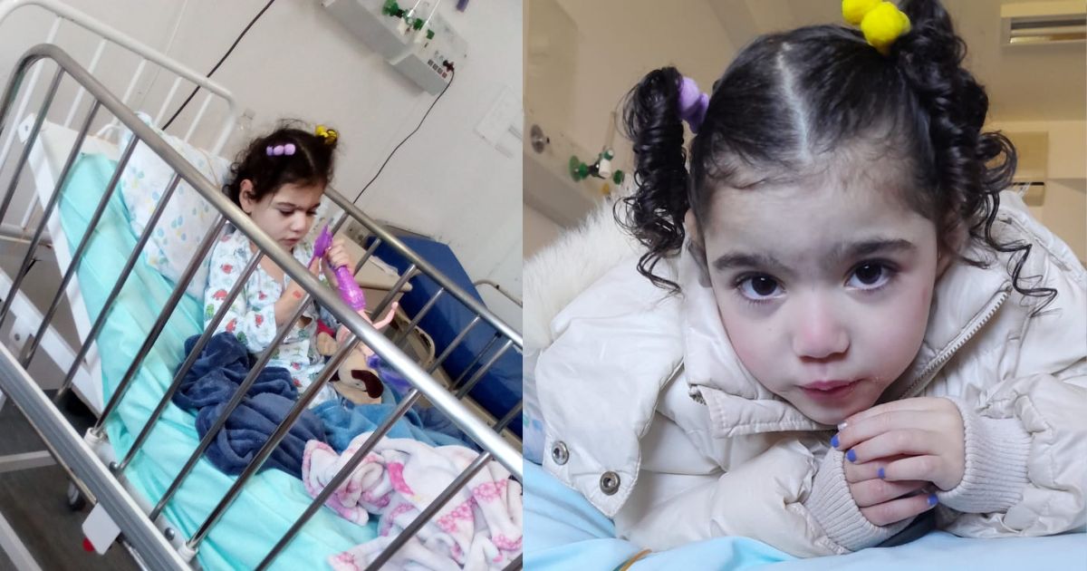 Marília, de 3 anos, recebe alta e família de São João do Triunfo agradece apoio em vaquinha