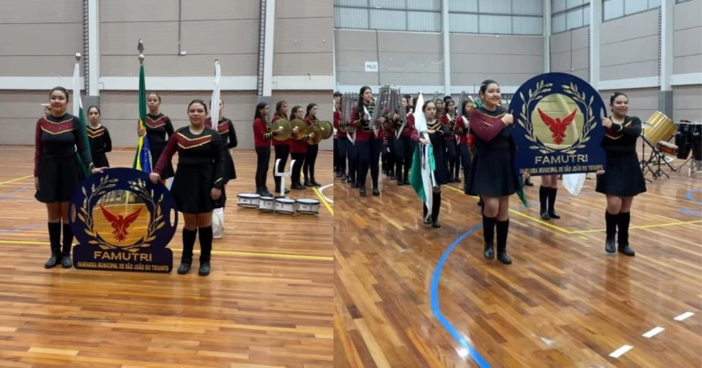 Fanfarra de São João do Triunfo é bicampeã no Concurso Sul-Brasileiro de Fanfarras e Bandas