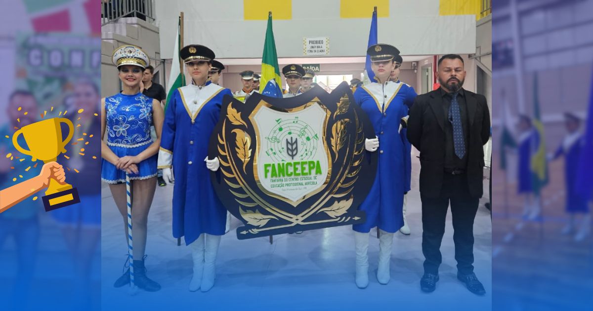 Orgulho! Fanfarra FANCEEPA de São Mateus do Sul conquista títulos em competição da XV CONFABANSUL