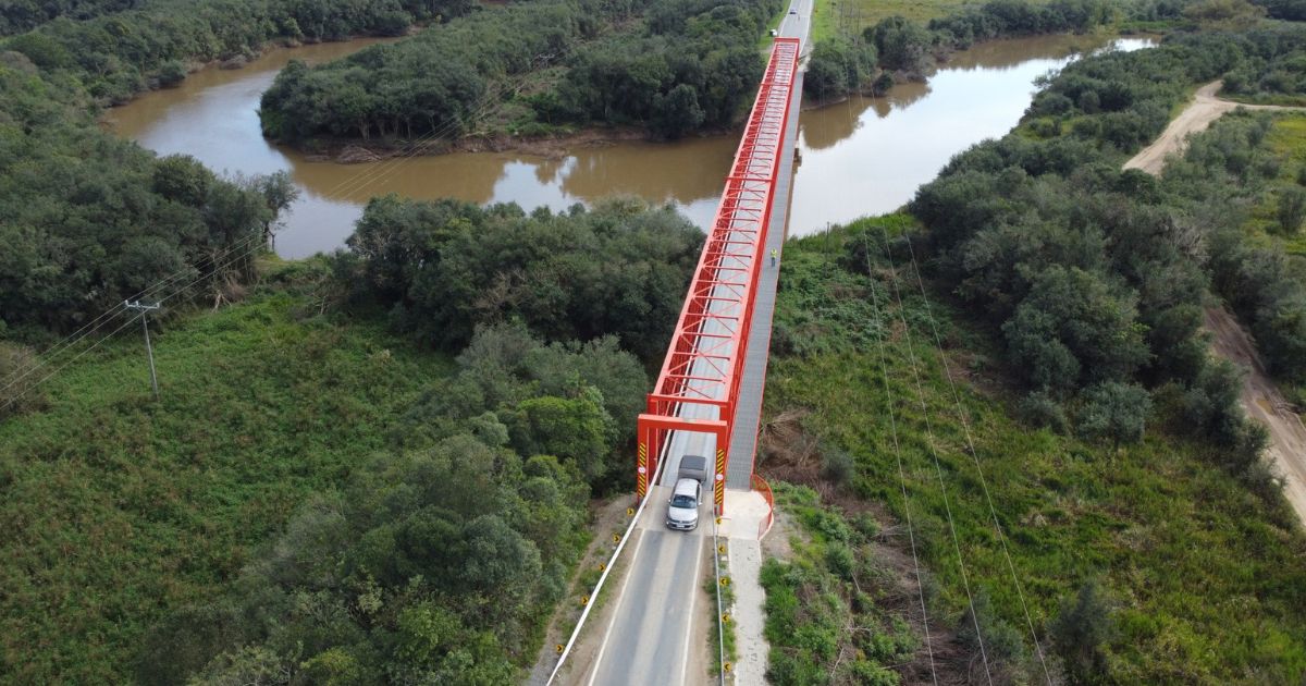Ponte entre a Lapa e Campo do Tenente será interditada a partir da próxima segunda-feira