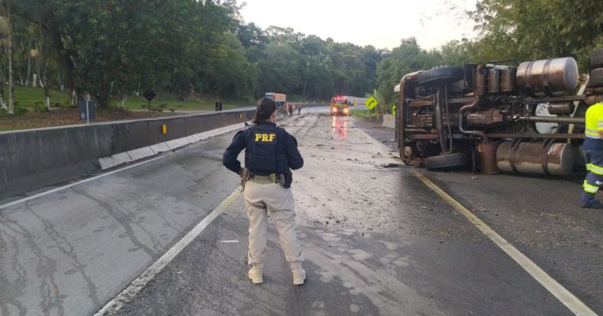 PRF registra aumento de mortes em acidentes com caminhões no Paraná